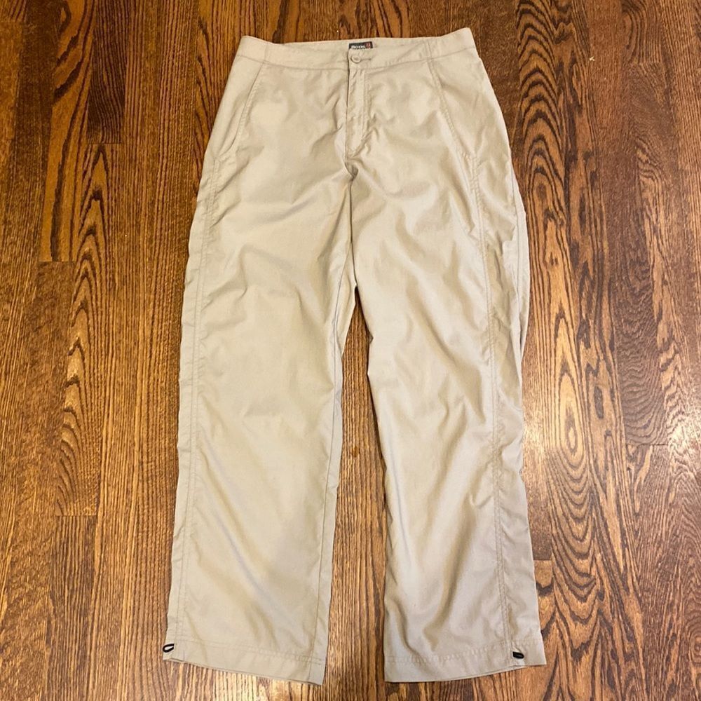 Royal Robbins 6 Short Length Hiker Pant Lightweight Zipper Pockets, Hidden Belt - Picture 1 of 9